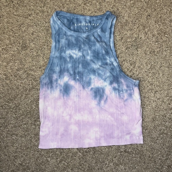 set of two. Aeropstale tye-dye halter tanks - Picture 2 of 3
